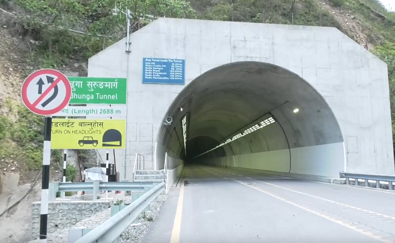 नागढुंगा सुरुङमार्गमा आजदेखि ९ सिटसम्मका निजी गाडीका लागि पनि आवागमन खुला